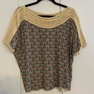 Free People Lightweight Short Sleeve Top